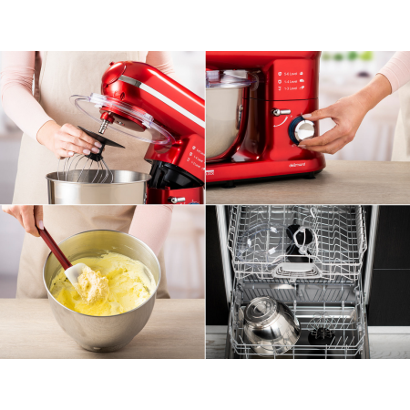 Planetarny robot kuchenny Pro 1400W Delimano Red
